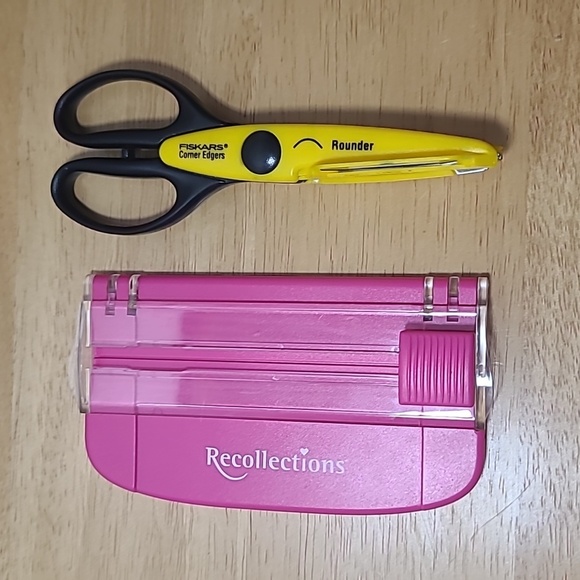 Set of 15 Kraft Edgers with small card stock cutter - Picture 10 of 10